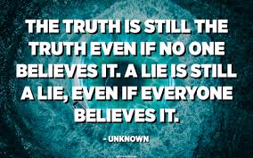 “ONE TRUTH”